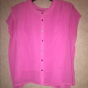 Jennifer Lopez Pink Blouse